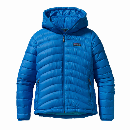 Das Patagonia Down jacket wird aus recyceltem PET hergestellt!